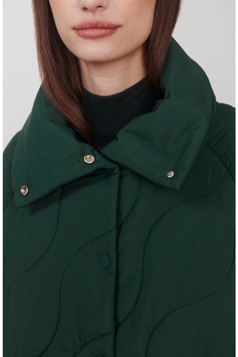Fabia Quilted Jacket, Alternate, color, PONDEROSA PINE