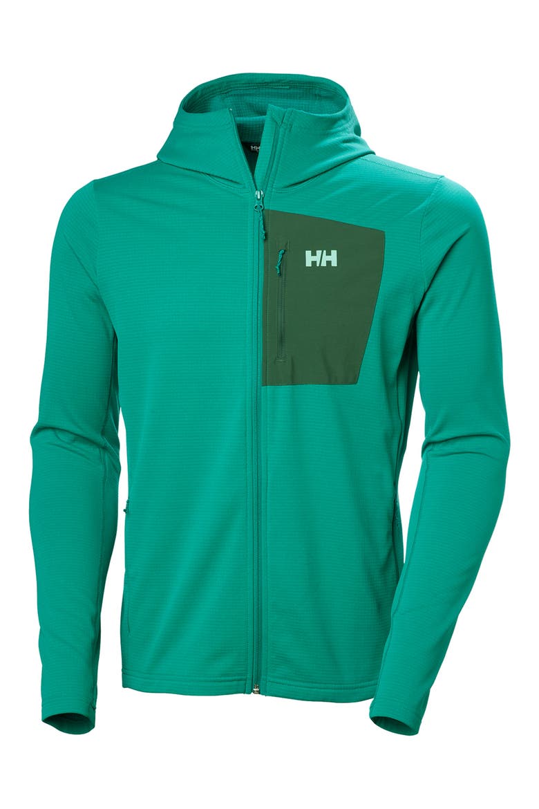 Versalite Fleece Hooded Jacket, Alternate, color, SIGNAL GREEN