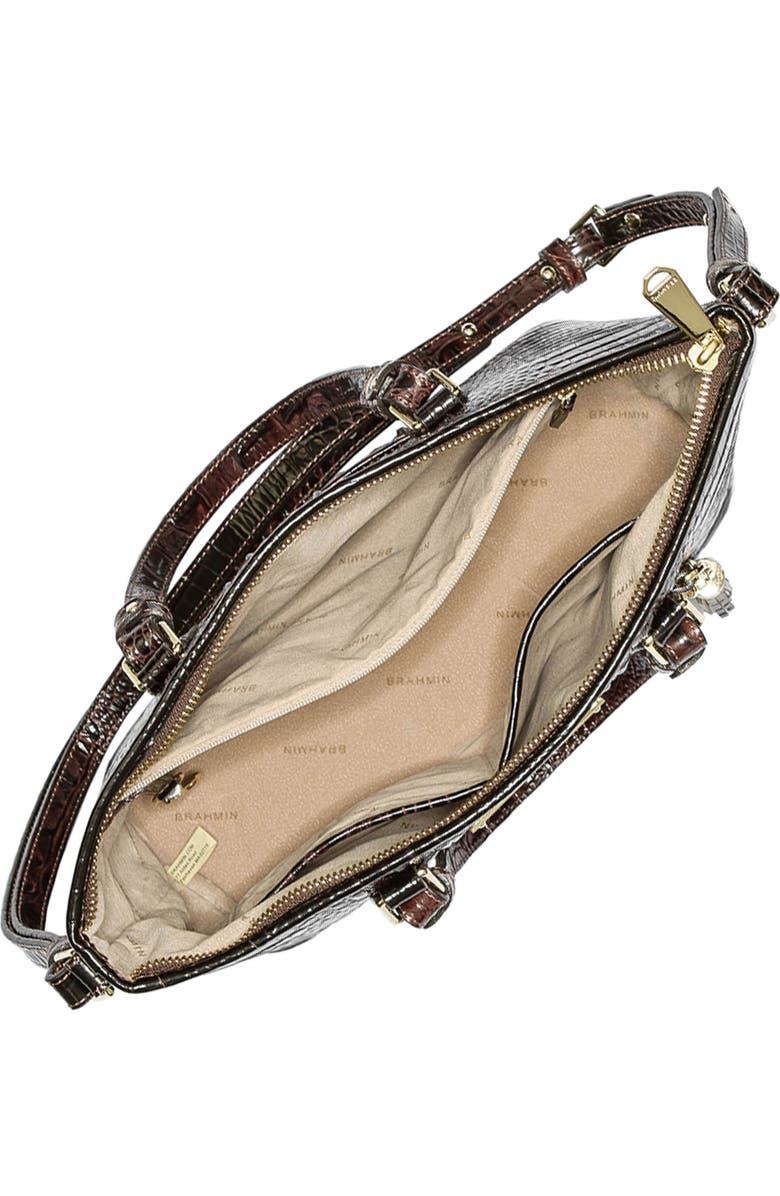Brahmin Melbourne Mini Asher Leather Tote, Alternate, color,