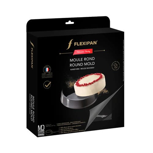Silpat Flexipan Round Cake Mold In Black