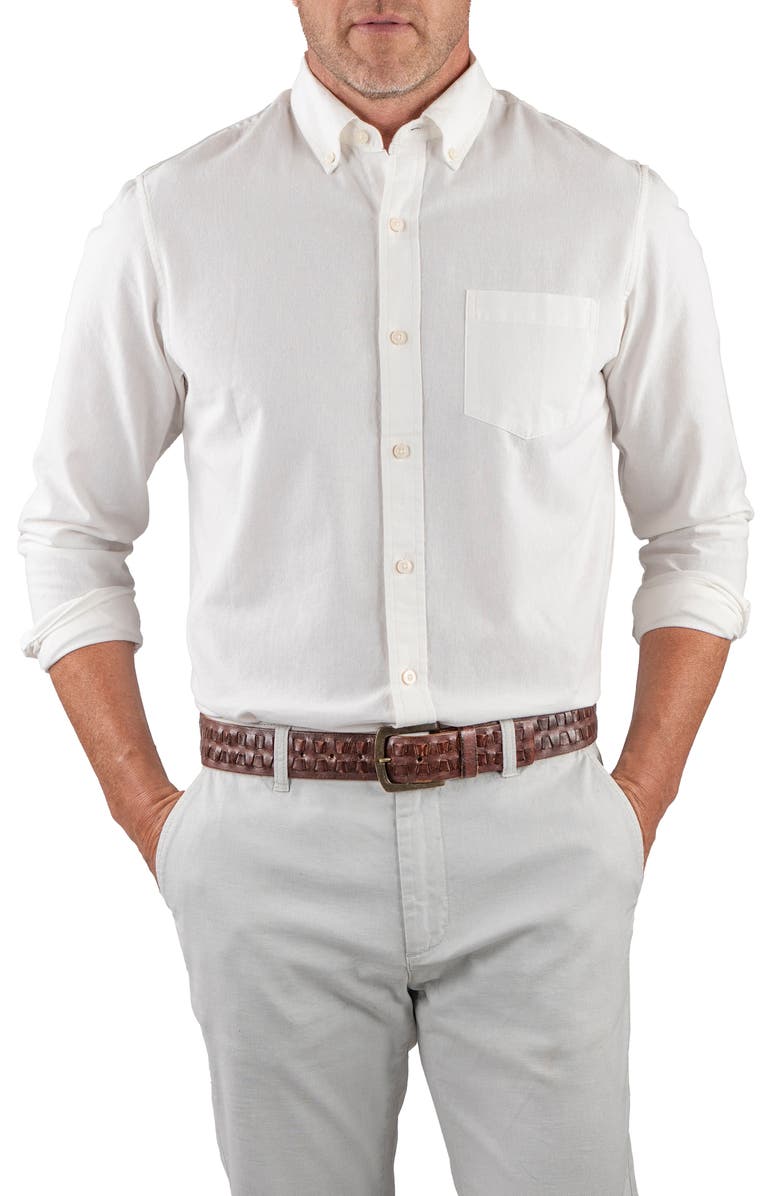 Tailor Vintage Classic Fit Cotton Oxford Button-Down Shirt, Alternate, color, White