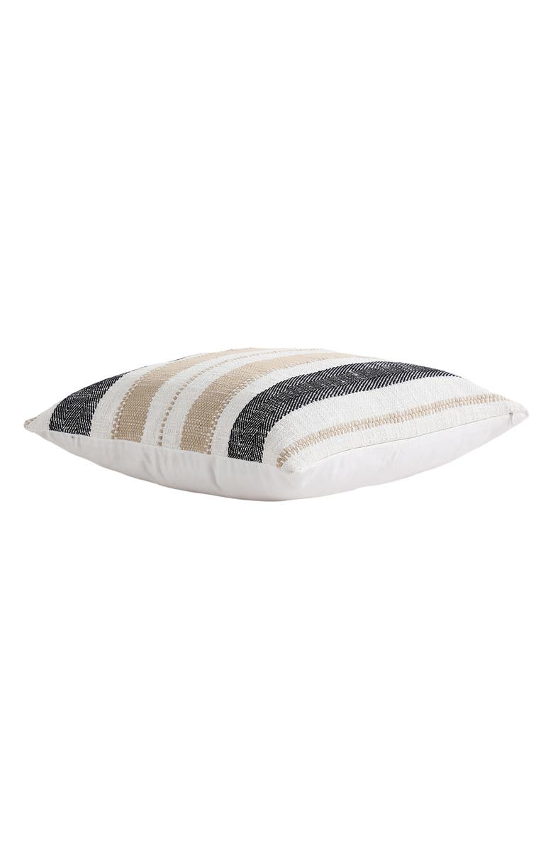 Tahari Farmhouse Stripe Throw Pillow, Alternate, color,