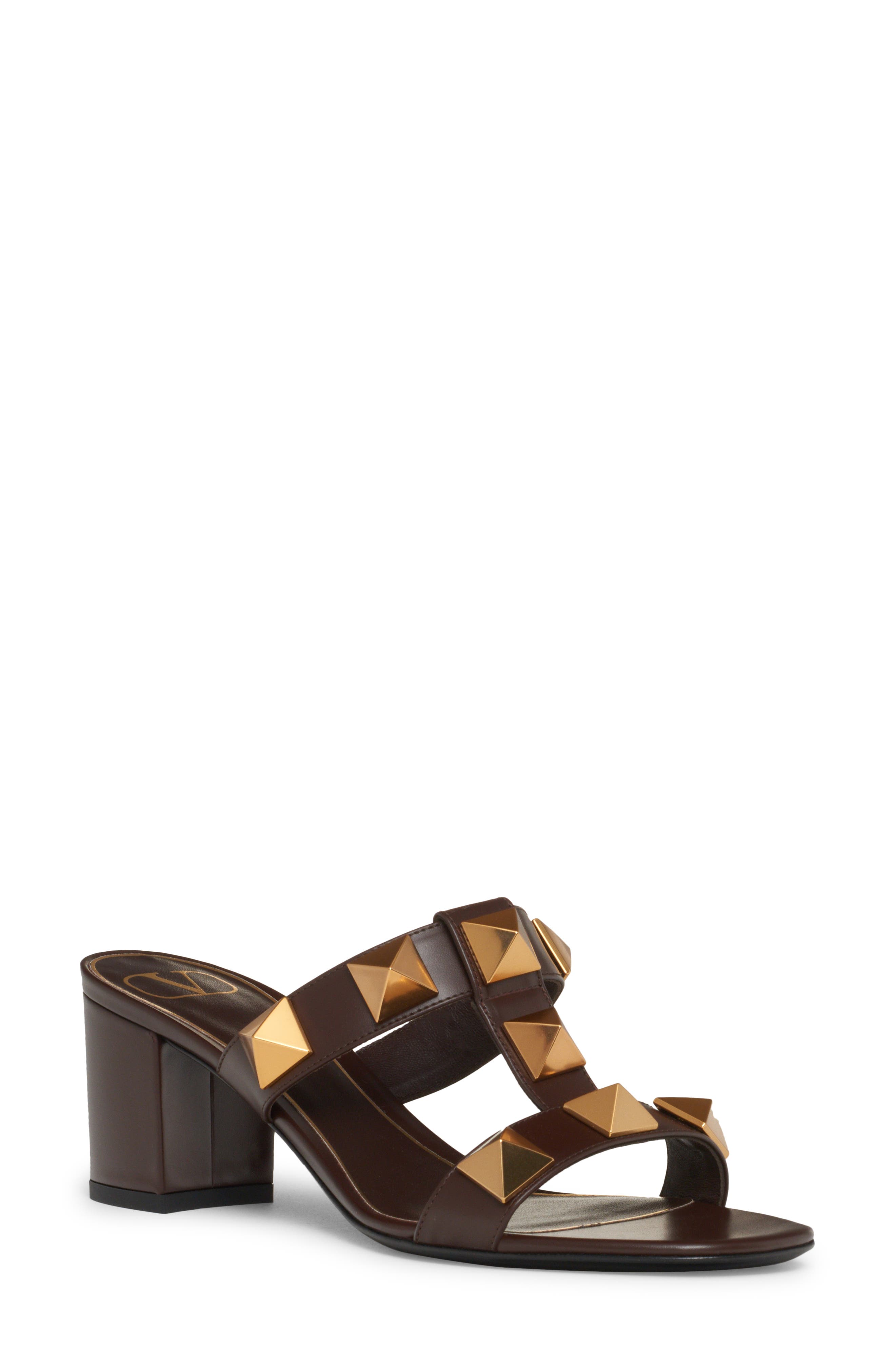 Valentino Garavani Roman Stud Sandal, Main, color, 