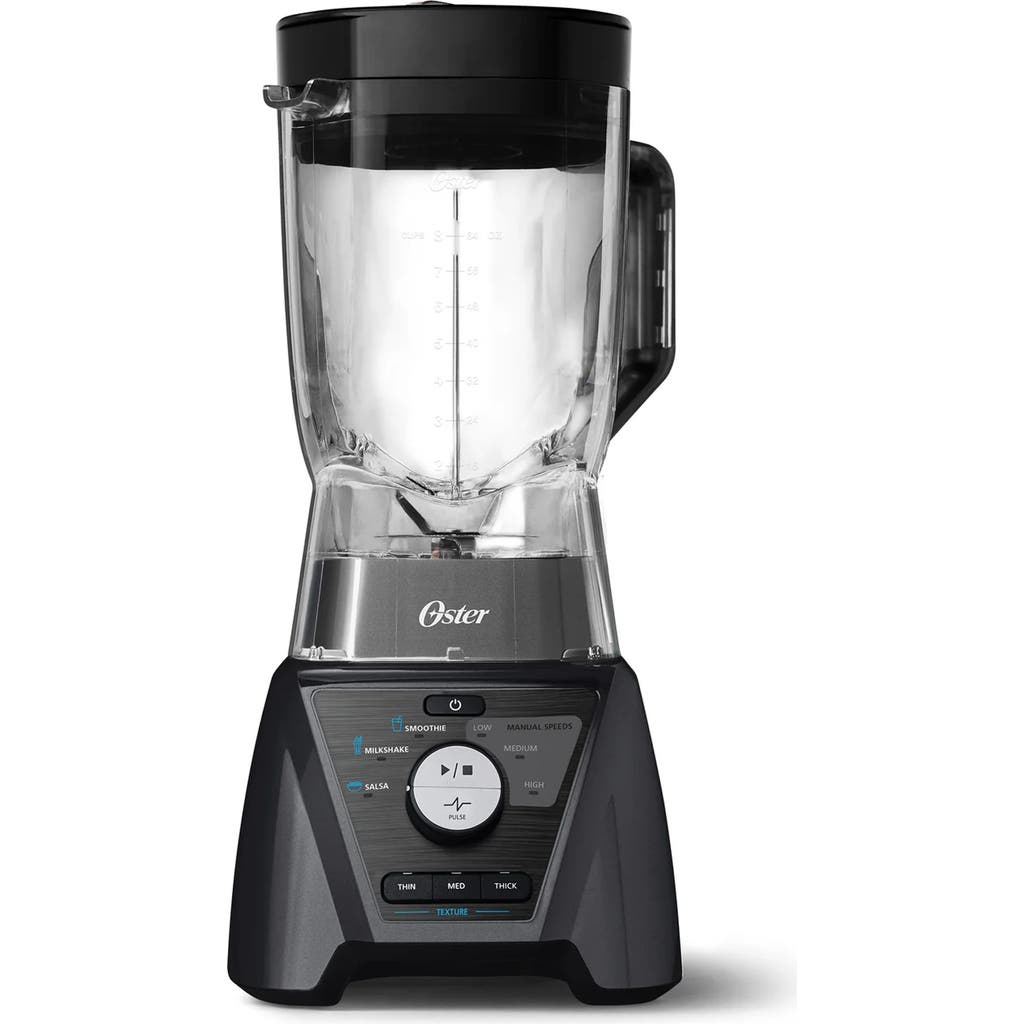 Oster Texture Select 8 Cup 1200 Watt All Metal Drive Plastic Jar Blender With 9 Settings In Black