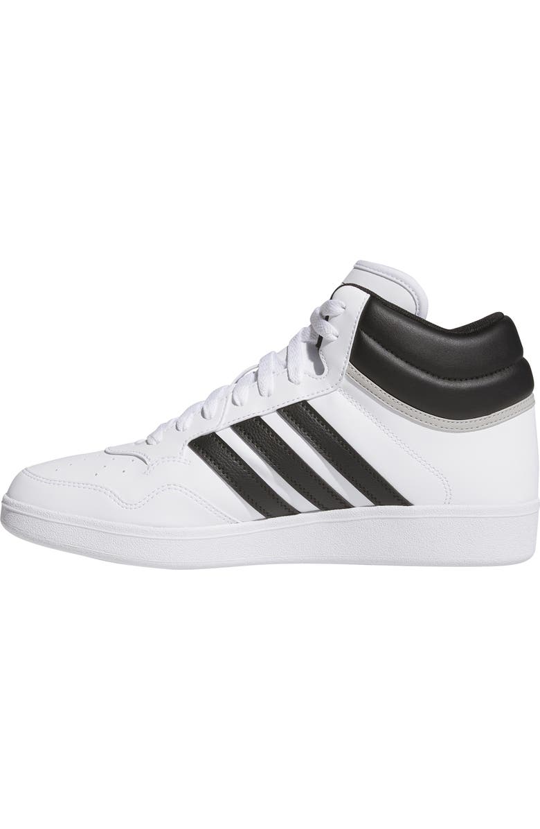 adidas Hoops 4.0 Mid Sportswear Basketball Sneaker, Alternate, color, White/ Black/ Grey