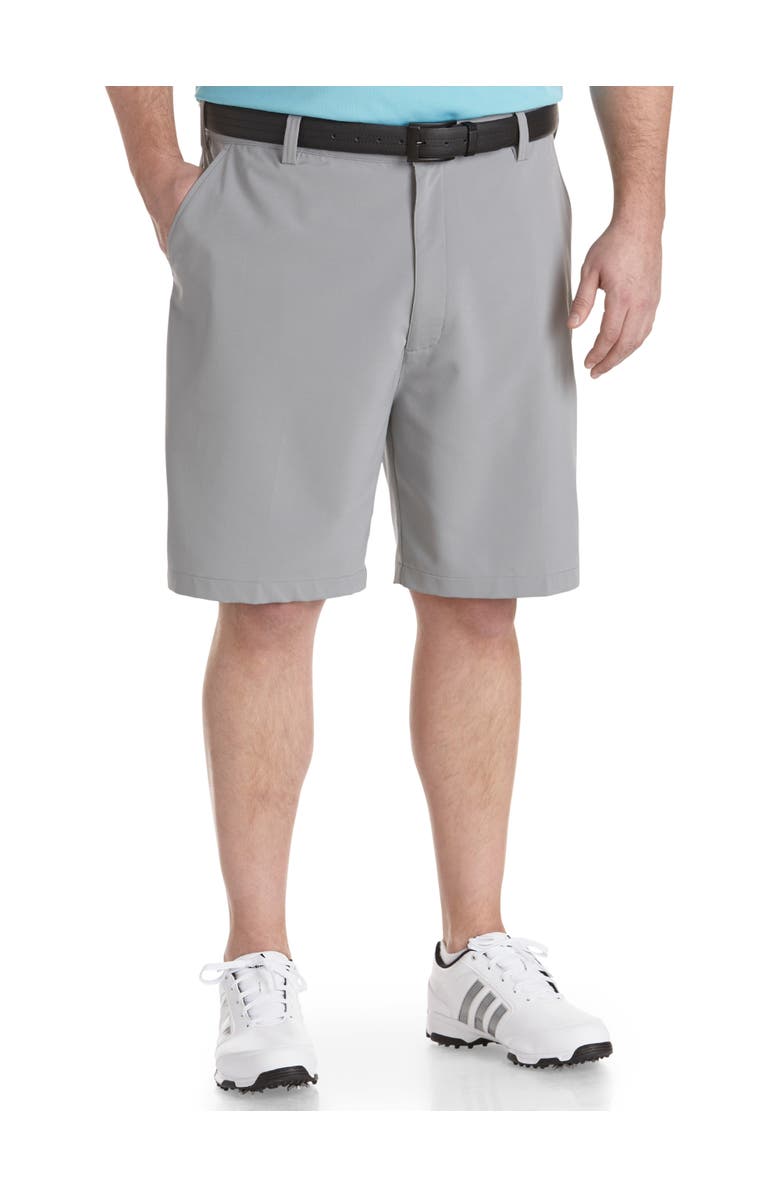 Reebok Golf Performance Flat-Front Shorts, Main, color, Grey