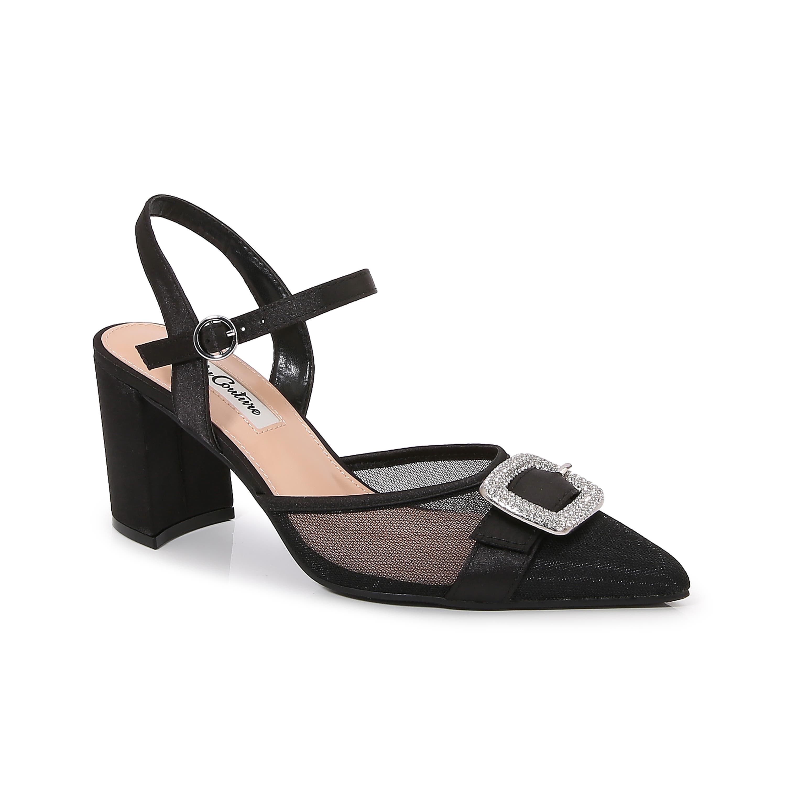 LADY COUTURE Rhinestone Buckle Pump, Main, color, 