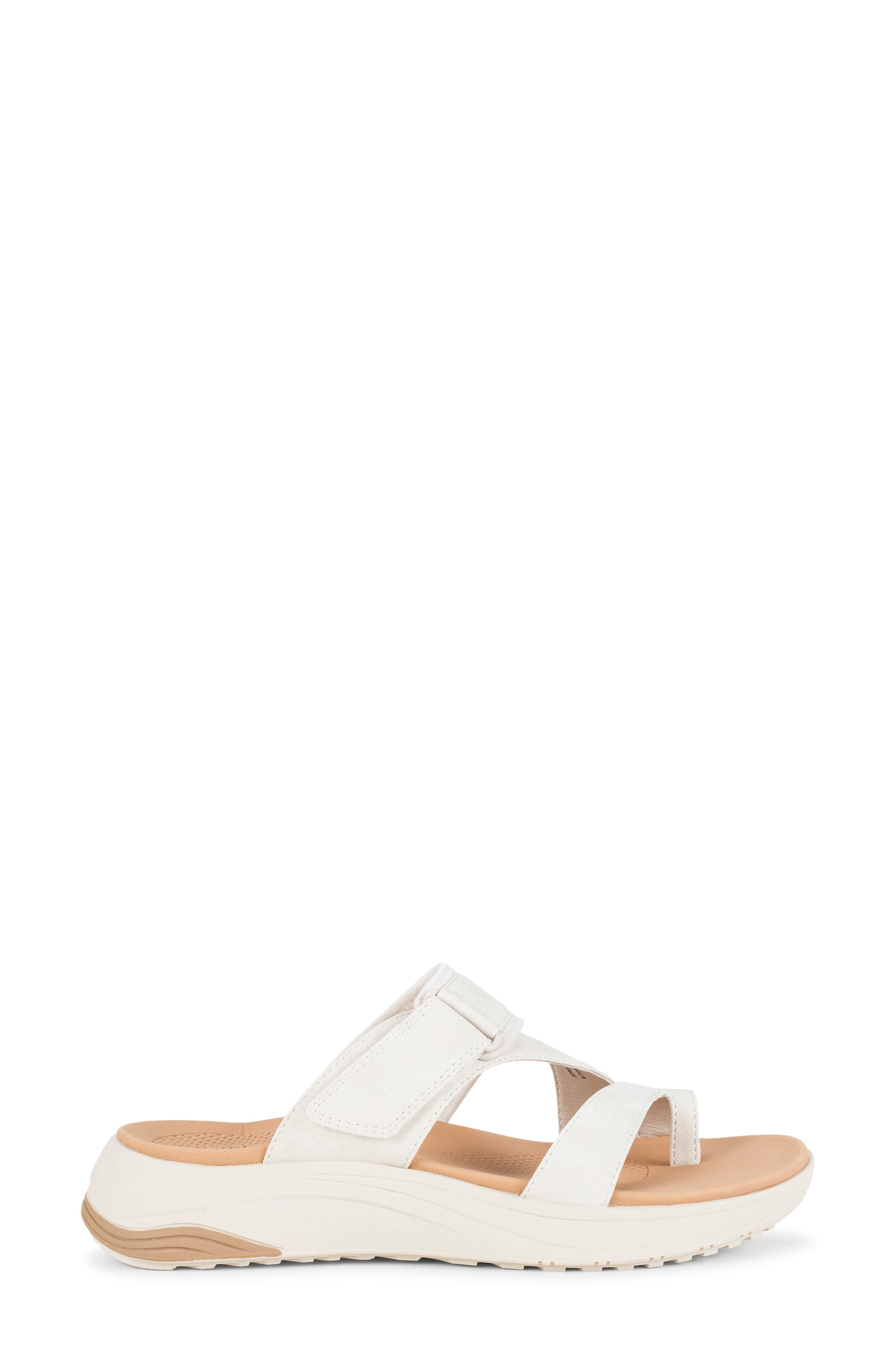 Jordy Slide Sandal, Alternate, color, CREAM