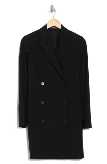 THEORY THEORY TRACEA LONG SLEEVE BLAZER DRESS