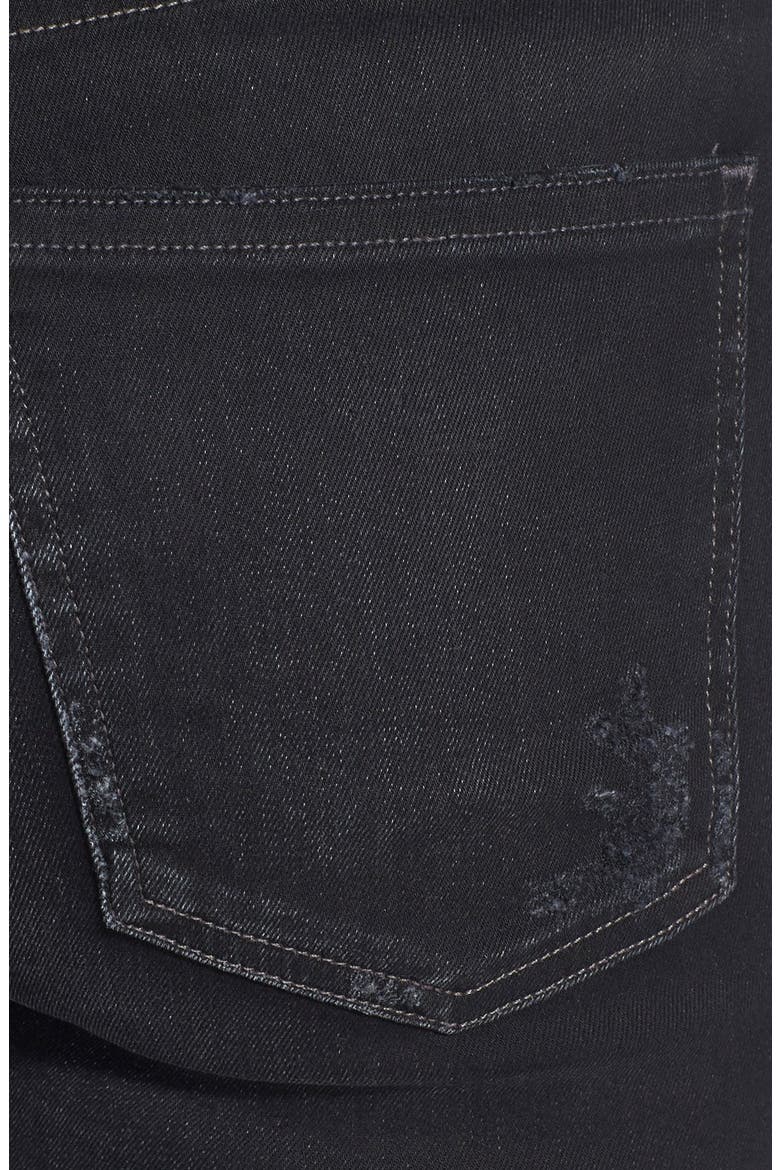 Rocket Distressed High Waist Skinny Jeans, Alternate, color, PORTER