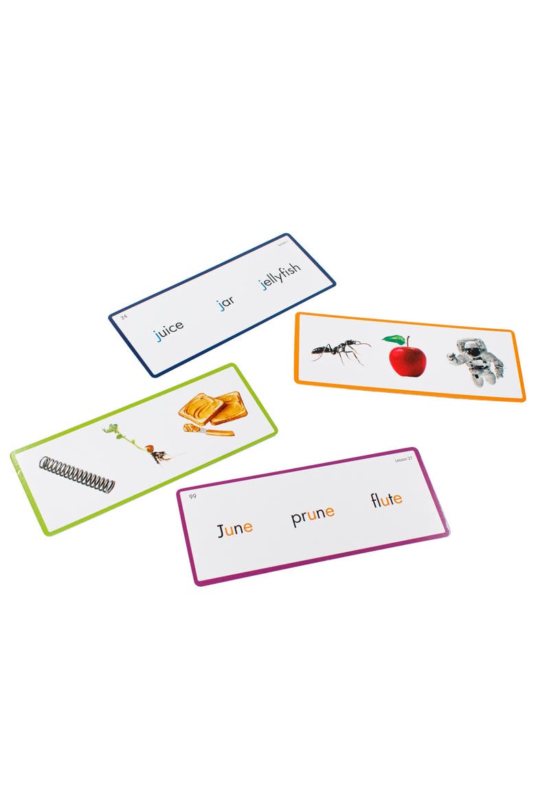 Rainbow Phonics Phonemic Awareness Sounds Flash Cards, Alternate, color, Multicolored