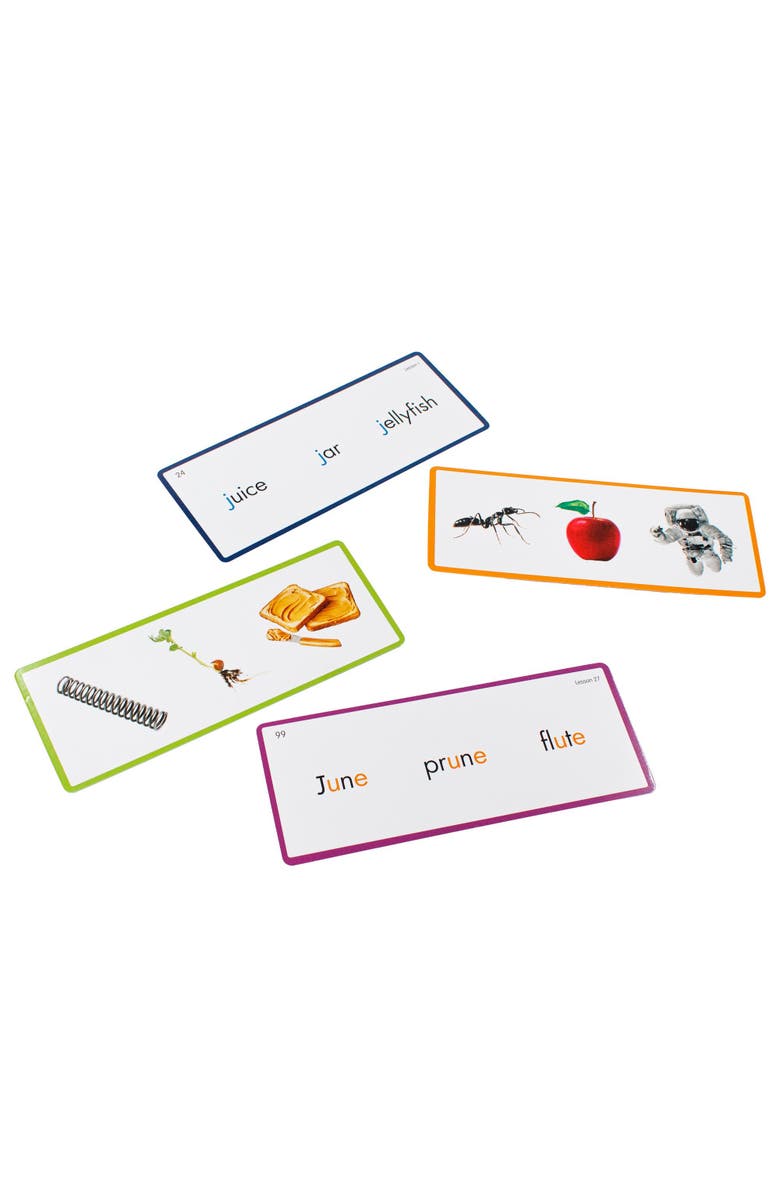 Junior Learning Rainbow Phonics Phonemic Awareness Sounds Flash Cards, Alternate, color, Multicolored