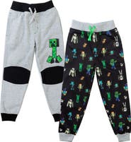 MINECRAFT 2-pack Fleece Jogger Pants (little Kid & Big Kid)