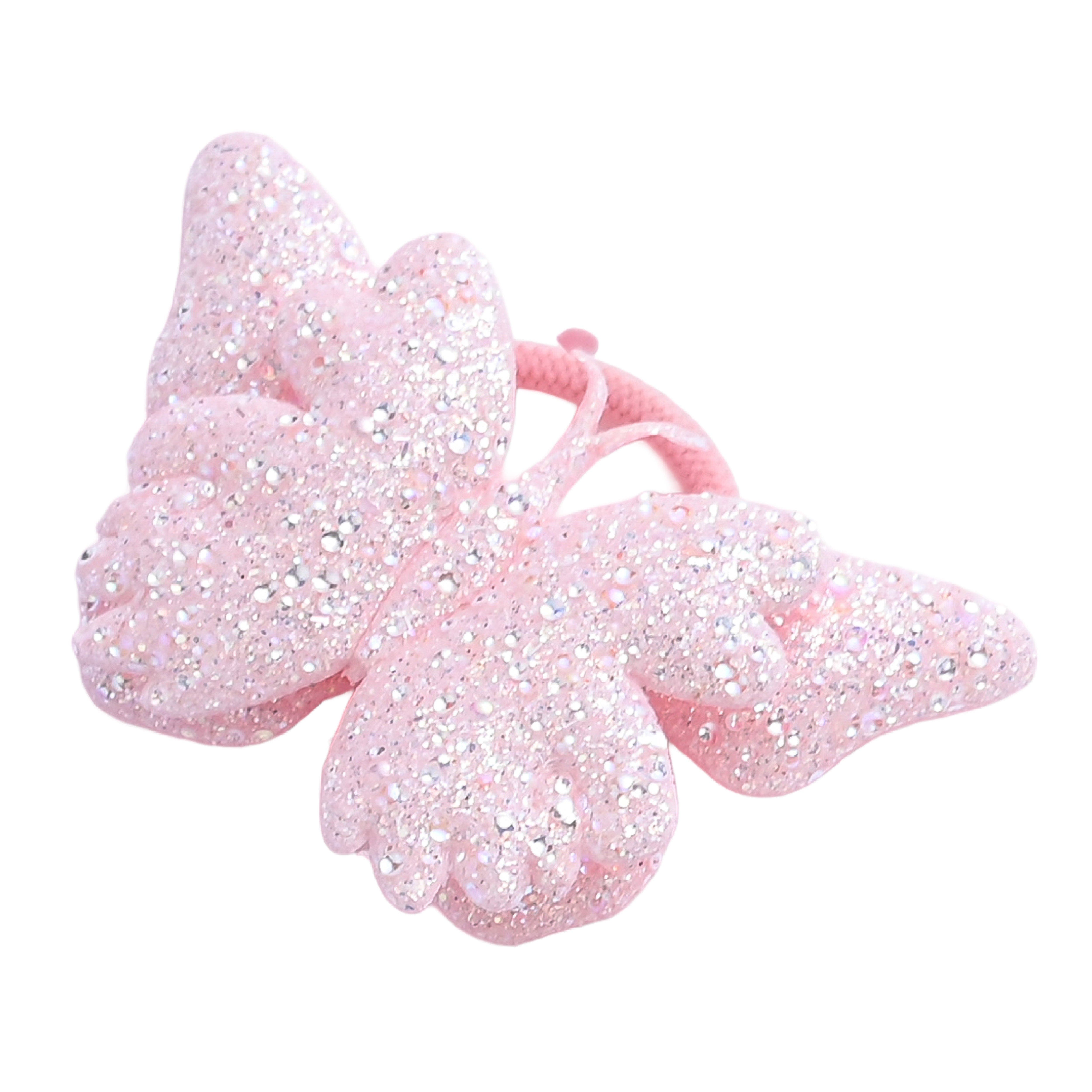 Mimi Tutu Glitter Butterfly Hair Tie Set | Nordstrom