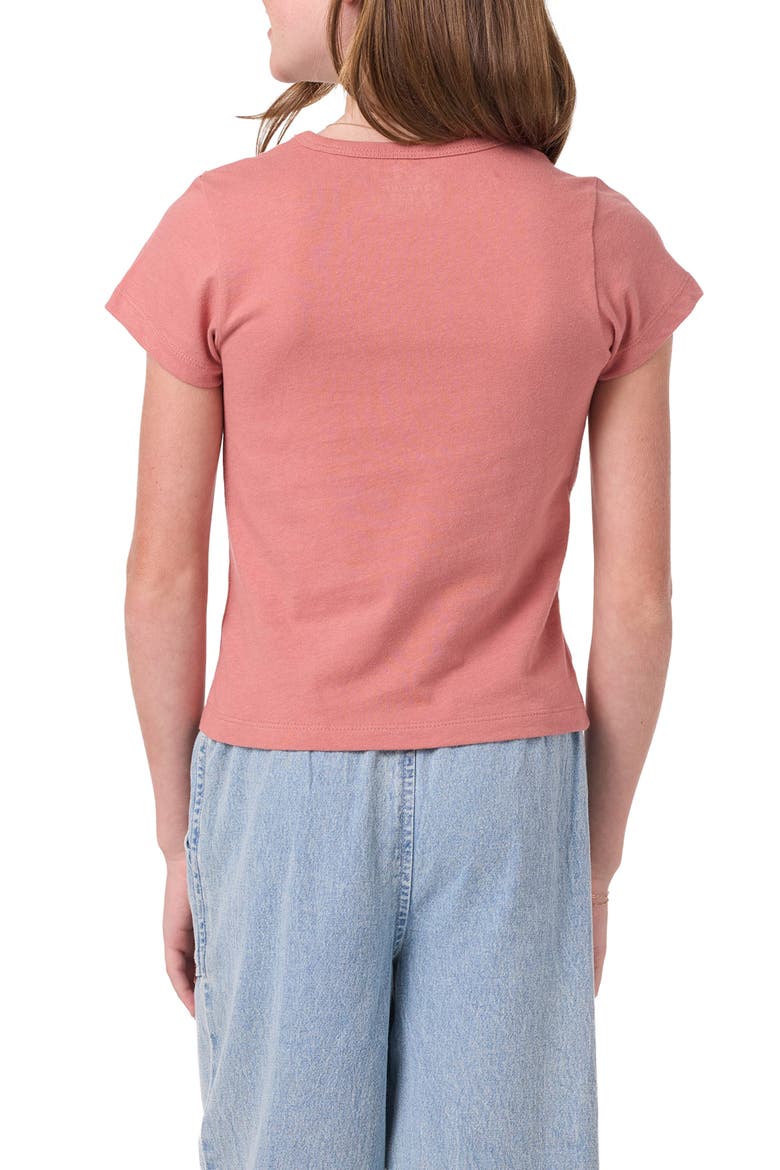 Kids' Willa Cotton Graphic T-Shirt, Alternate, color, CANYON ROSE