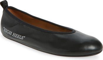 High Heel Ballet Flat