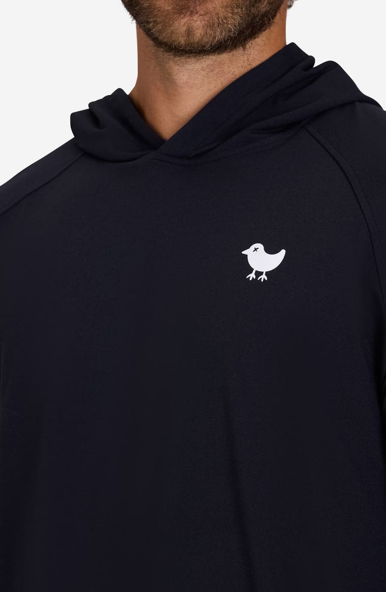 Bad Birdie Velocity Performance Quarter Zip Pullover, Alternate, color, Black