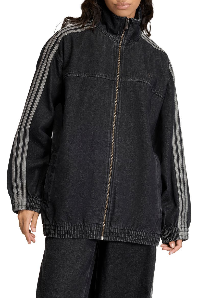 Firebird Denim Track Jacket (Women) | Nordstrom