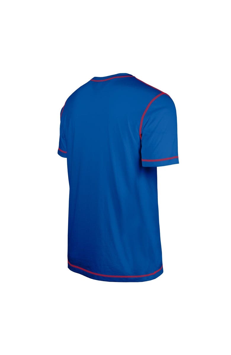 New Era Men's New Era Royal New York Giants Third Down Puff Print T-Shirt, Alternate, color, Royal