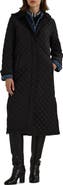 Lauren Ralph Lauren Quilted Hooded Long Coat