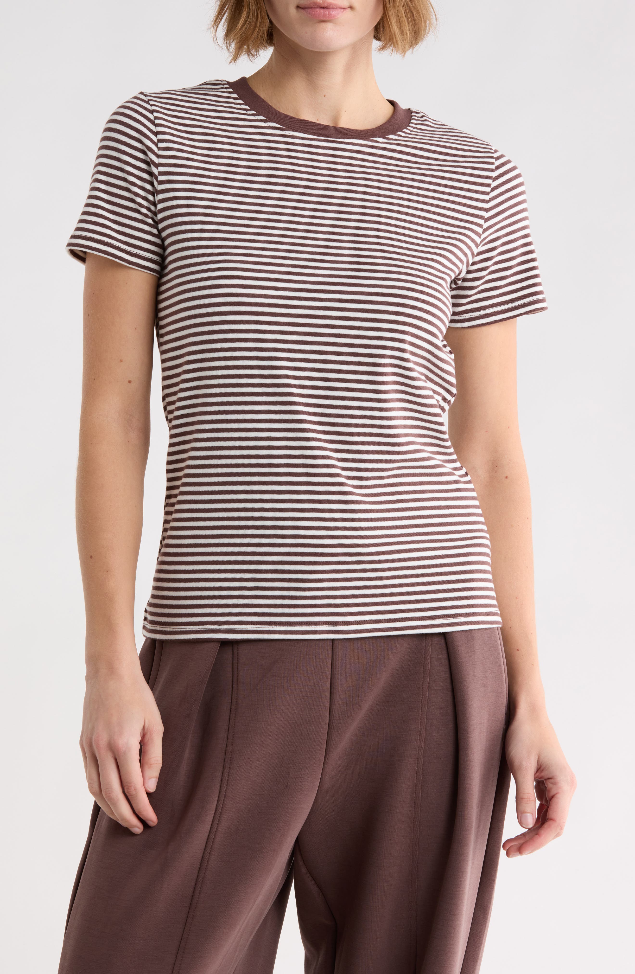 Truebasics Cotton Fitted Tee