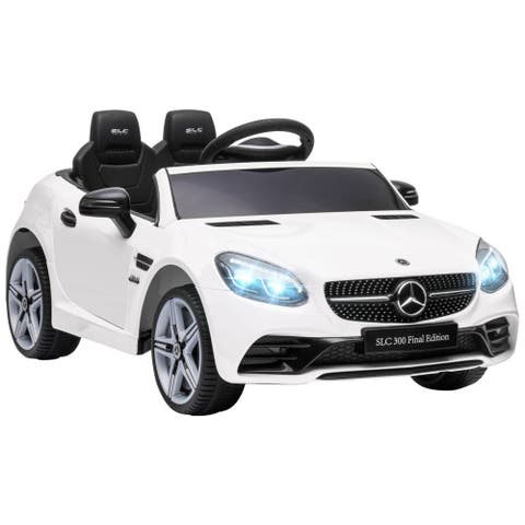 12V Kids Electric Ride On Car with Parent Remote, Two Motors, 2 Speeds, Music, LED Lights, USB