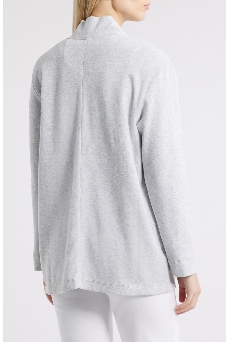 Aruba Open Front Cardigan, Alternate, color, SUMMER GREY HTHR