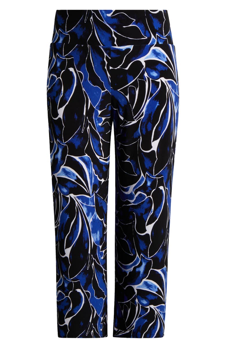 Anne Klein High Waist Pull-On Wide Leg Trousers, Alternate, color,