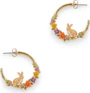 Bill Skinner Studio Flower Rabbit Hoops