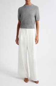 Toccin Elsie Short Sleeve Wool & Cashmere Sweater