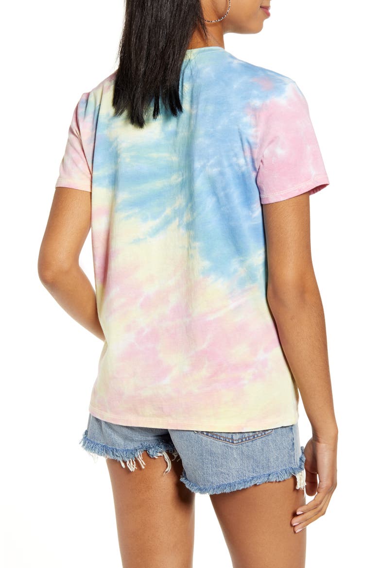 Tie Dye Tee, Alternate, color, SORBET TIE DYE