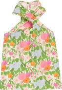 BISBY Kids' Floral Scarf Top