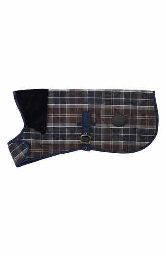 Quilted Tartan Dog Coat