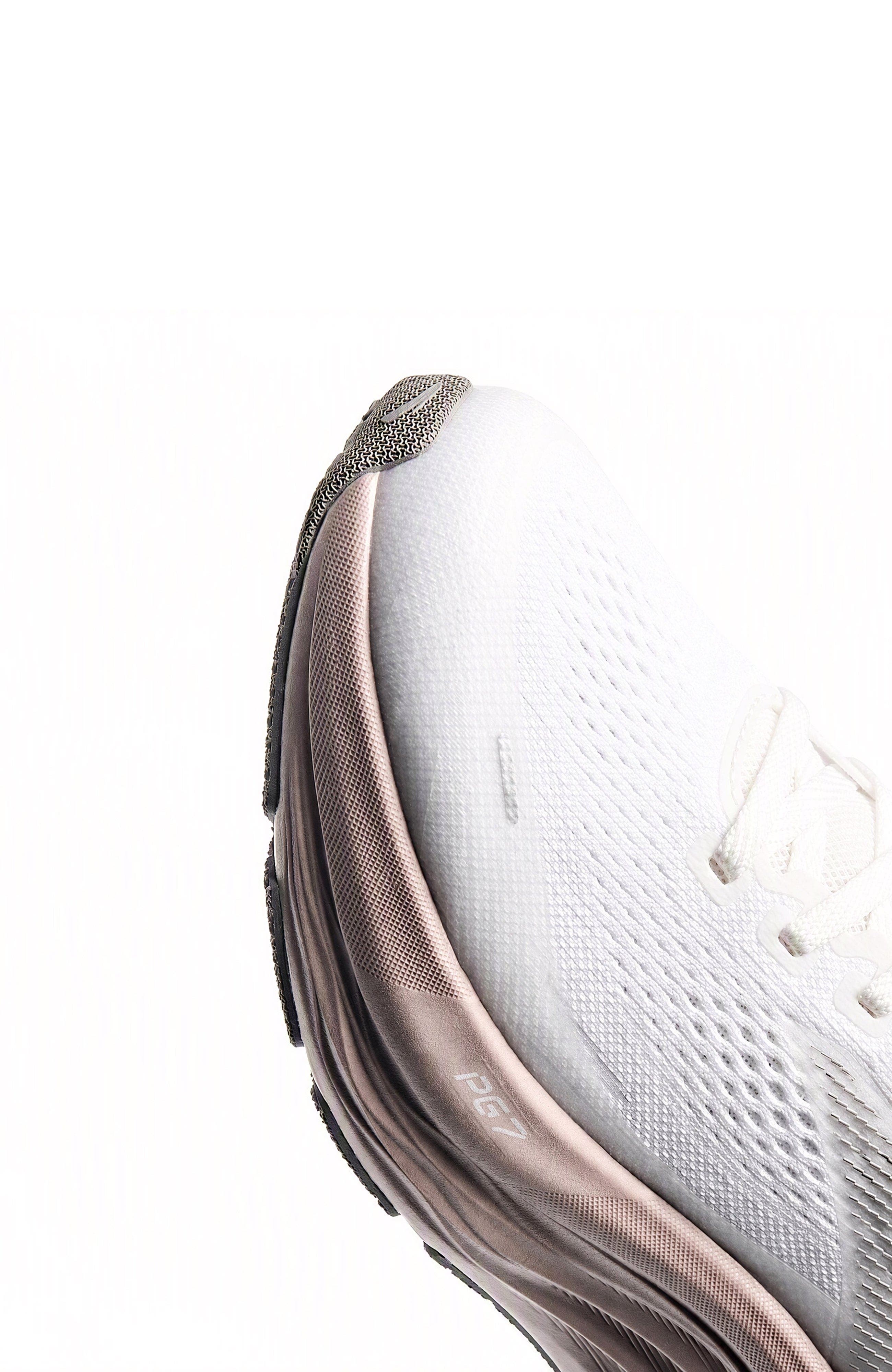 PG7 Running Sneakers, Alternate, color, White/Dusty Rose