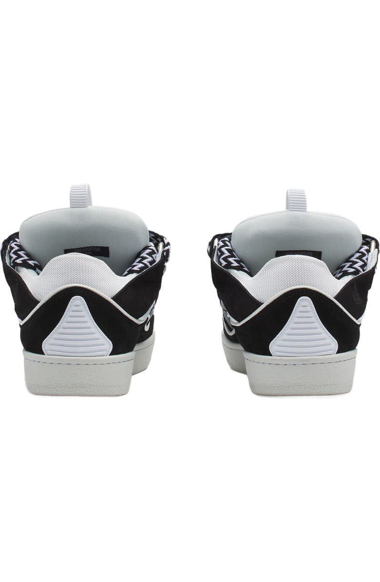 Lanvin LEATHER CURB SNEAKERS, Alternate, color,