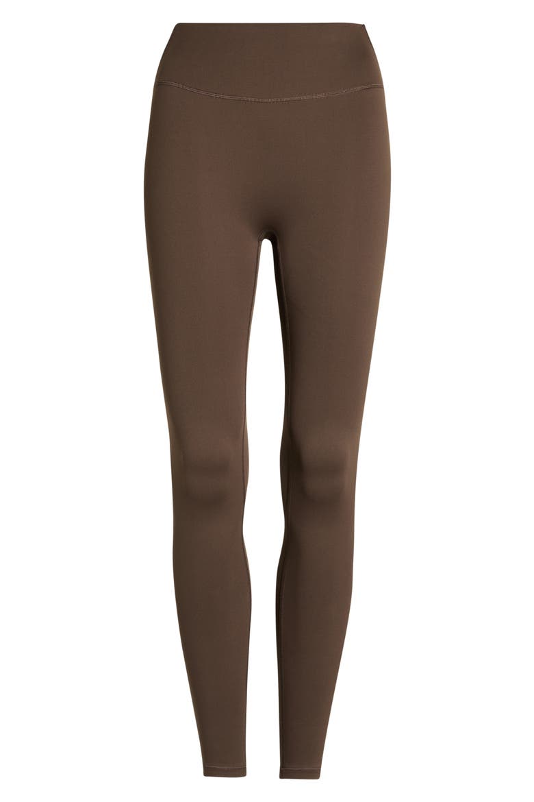 Matte Leggings, Alternate, color, NSKM DARK SEPIA