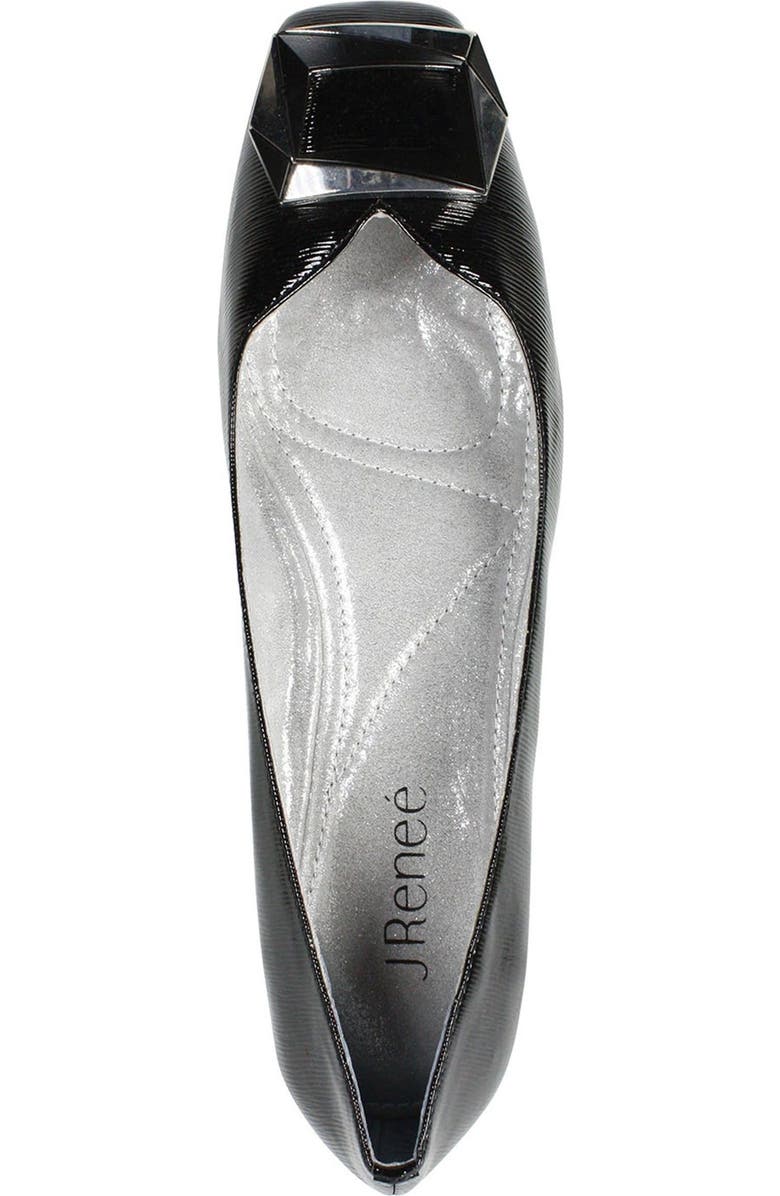 J. Reneé Tustin Skimmer Flat, Alternate, color,