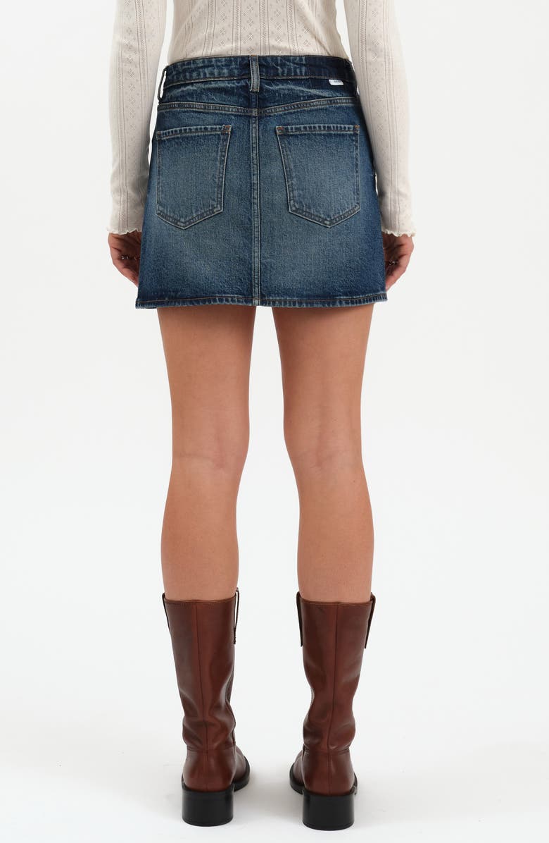 DAZE Malibu Denim Miniskirt, Alternate, color, Authentic