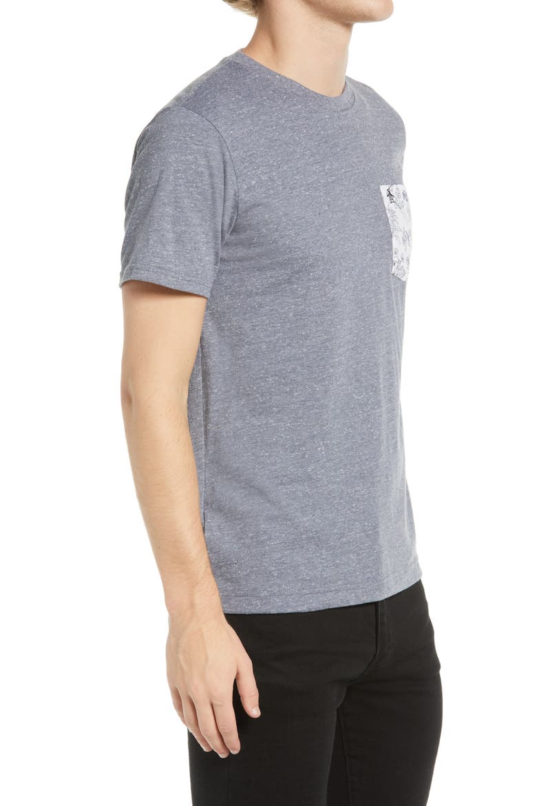 Men's Contrast Pocket T-Shirt, Alternate, color, DARK SAPPHIRE