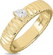 Bony Levy 18K Gold Cleo Diamond Stackable Ring (Online Trunk Show)