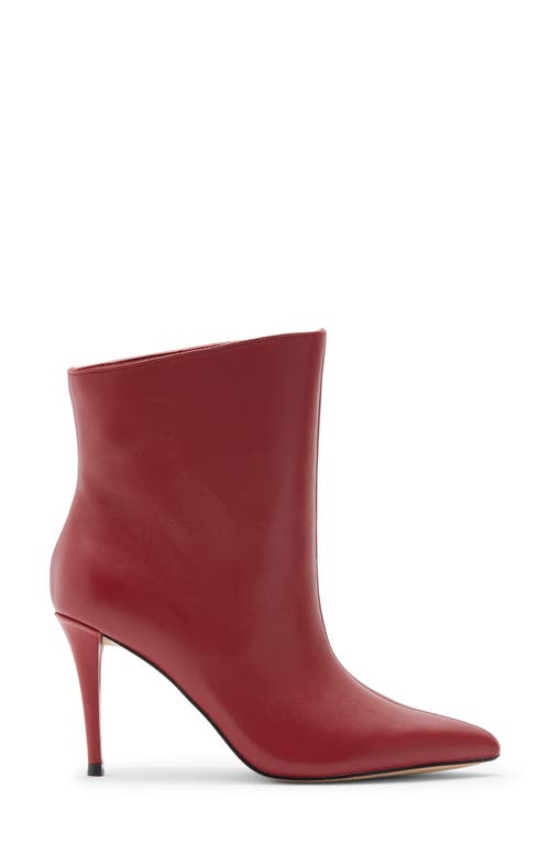 Steve Madden Sierah Pointed Toe Bootie In Red