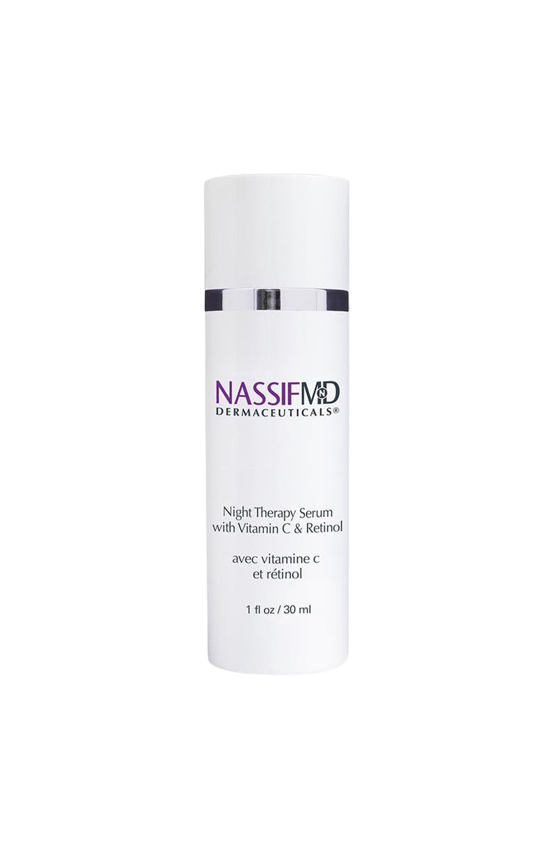Dr. Nassif Skincare Night Therapy Serum 1oz, Main, color, NO COLOR