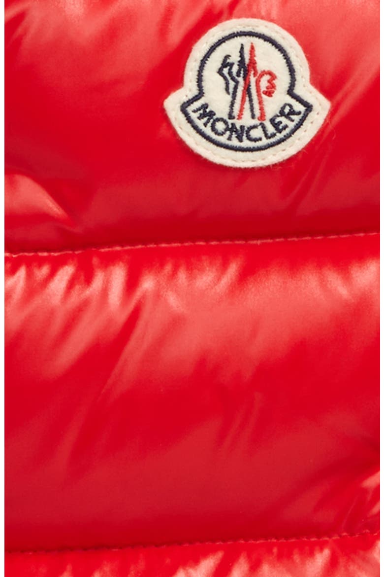 Tib Water Resistant Quilted Down Vest, Alternate, color, RED