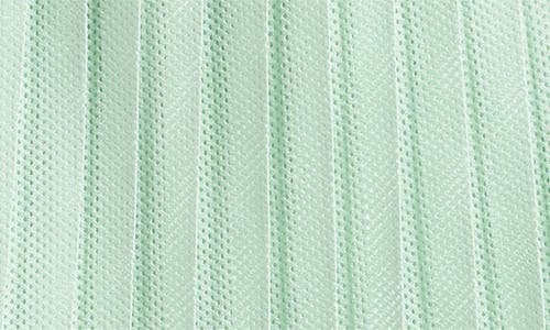 Free People Rally Pleated Mesh Miniskort In Pistachio