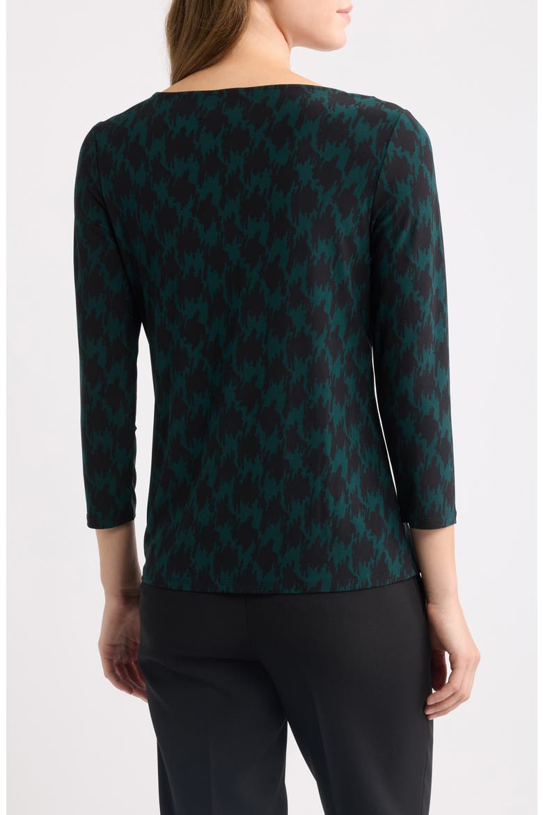 Print Asymmetric Top, Alternate, color, ANNE BLACK/ TREELINE