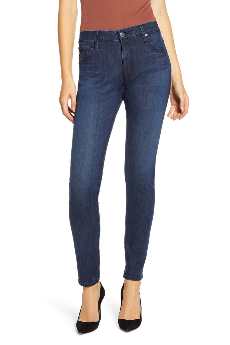 The Farrah High Waist Ankle Skinny Jeans, Main, color, PARADOXICAL