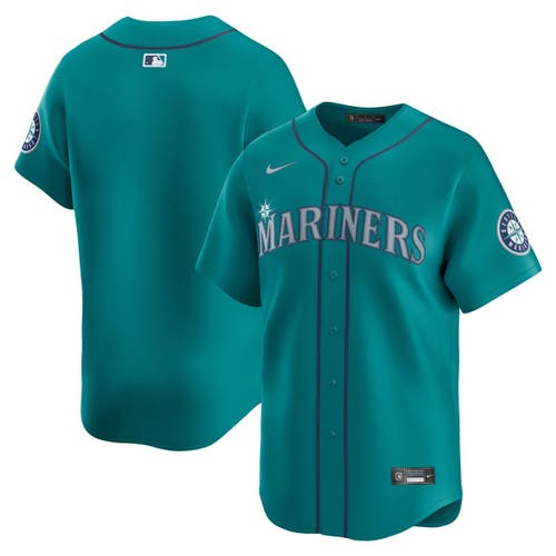 Nike Aqua Seattle Mariners Alternate Limited Jersey