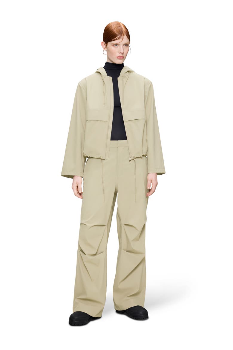 Suva Hardshell Rain Jacket, Alternate, color, BEIGE