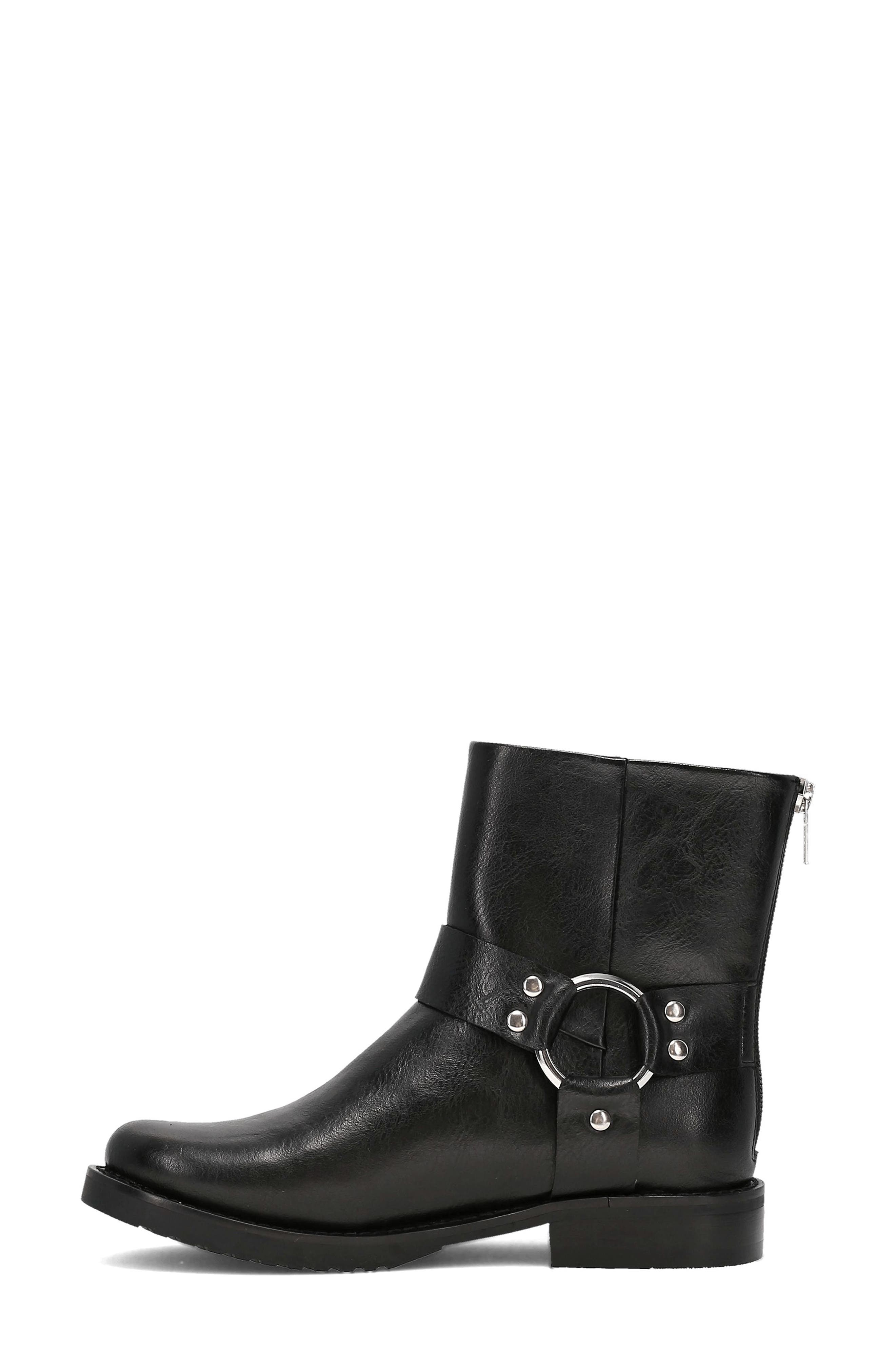 Chesnee Harness Bootie, Alternate, color, BLACK