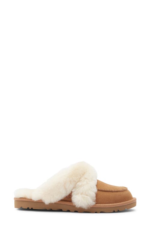 Ugg ® Loria Genuine Shearling Lined Slipper In Brown